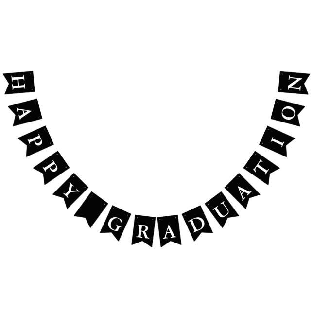 Banderoll för buntbanderoll "Lycklig Studenten" Vimplar (Alla)