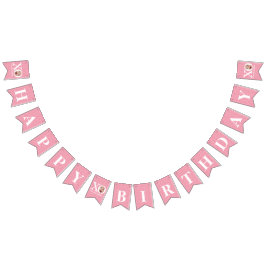 Banderoll för buntbanderoll på roligten Lycklig an Vimplar