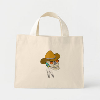Banderoll för Cherokee Skull Mini Tygkasse