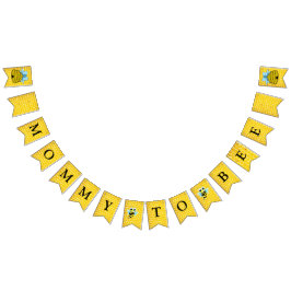 Banderoll för Flagga för Bee Baby Shower