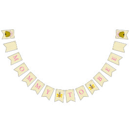 Banderoll för Flagga för Bee Baby Shower