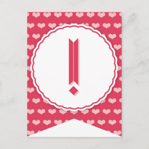 Banderoll för Flagga i Party, XOXO Valentine! Helg Vykort