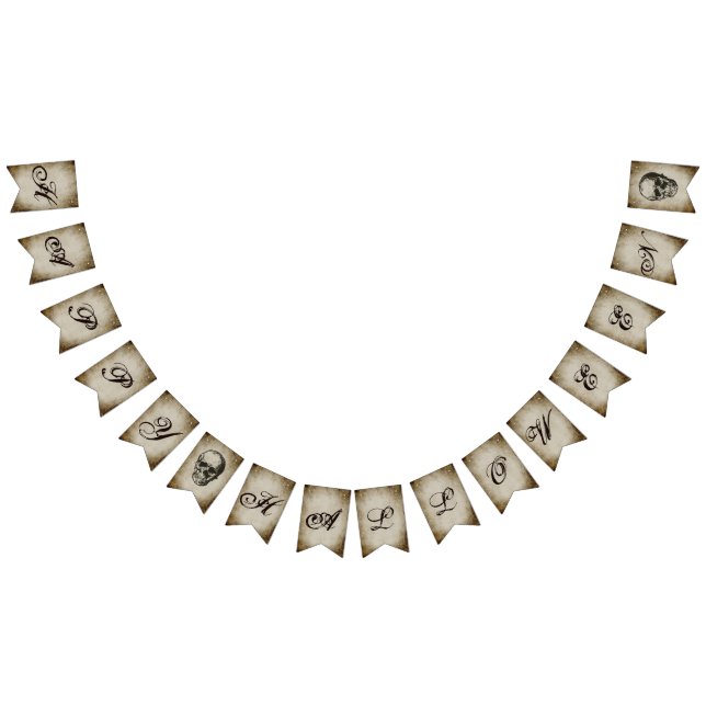 Banderoll för Flagga om buntning i vintage (Alla)