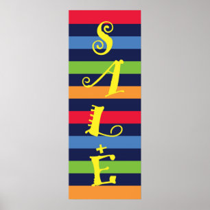 Banderoll för försäljningslager poster