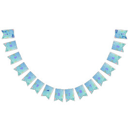 Banderoll för första födelsedag vimplar