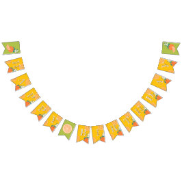 Banderoll för Fruktig Grattis på födelsedagen Vimplar