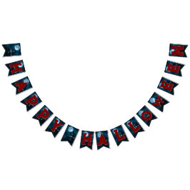 Banderoll för Haunsion Halloween fest Vimplar