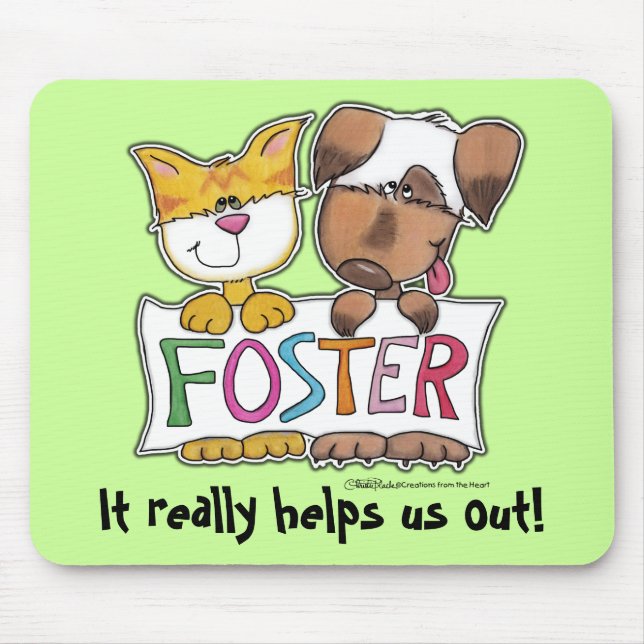 Banderoll för hund- och kattlåst musmatta (Framsidan)