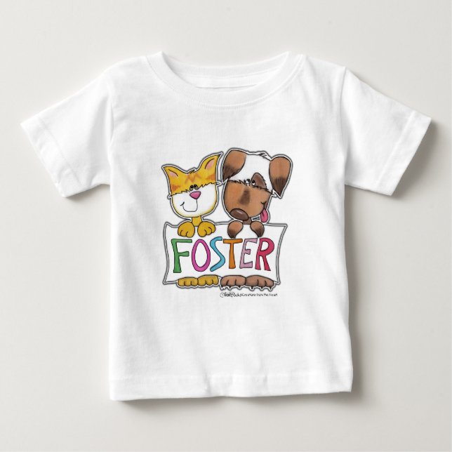 Banderoll för hund- och kattlåst t shirt (Framsida)