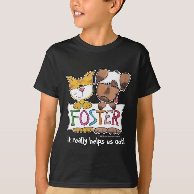 Banderoll för hund- och kattlåst tee (Framsida)