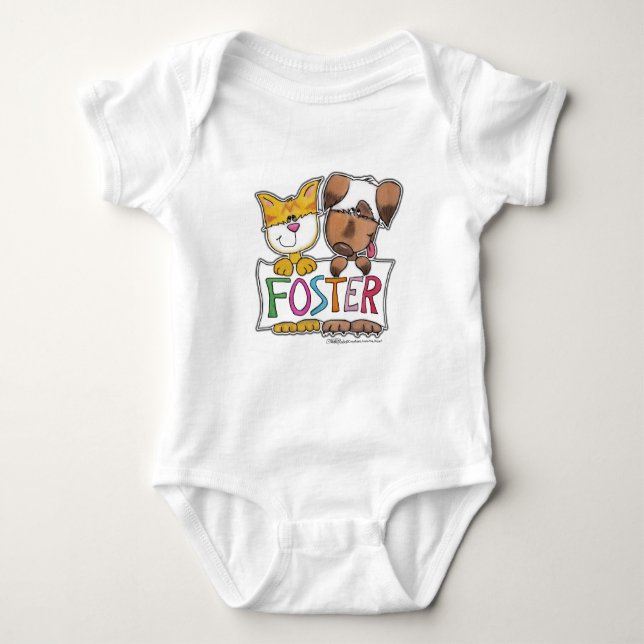 Banderoll för hund- och kattlåst tee shirt (Framsida)