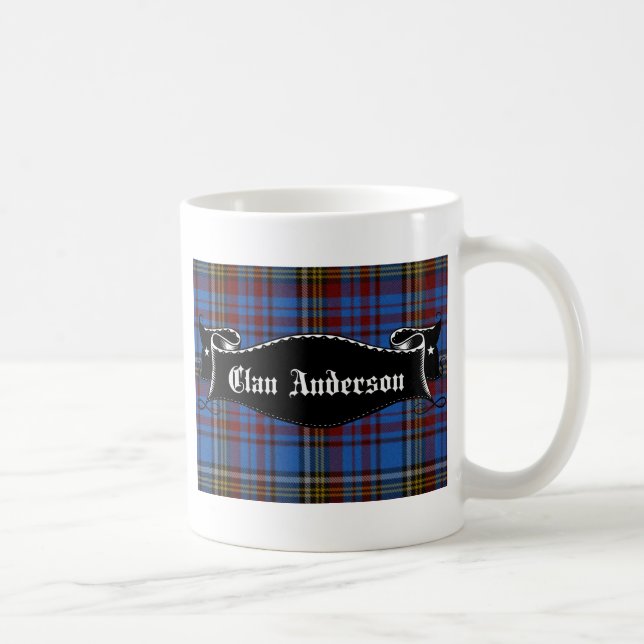 Banderoll för klan Andersson Kaffemugg (Höger)