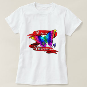 Banderoll för medvetenhet om autism t-shirt