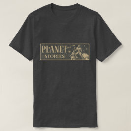 Banderoll för planetartiklar t-shirt