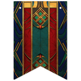 Banderoll för traditionell afrikansk patter vimplar