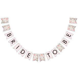 Banderoll för vattenfärgsfärgning för Rosa Möhipp Vimplar