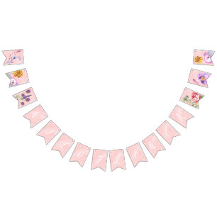 Banderoll för Wildblomsterbabyskor Vimplar