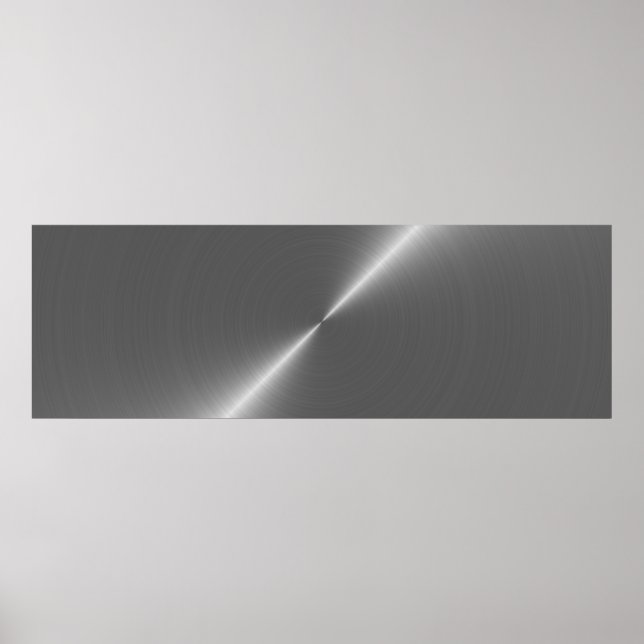 Banderollbakgrund struktur metall poster (Framsidan)