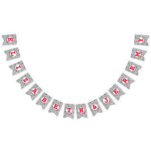 Banderollbanderoll för cute Hearts Vimplar