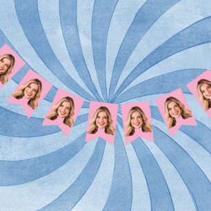 Banderollen Ansikte, Anpassningsbar Ansikte Banner Vimplar