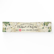 Banderoller och String Ljus Rustic Wood