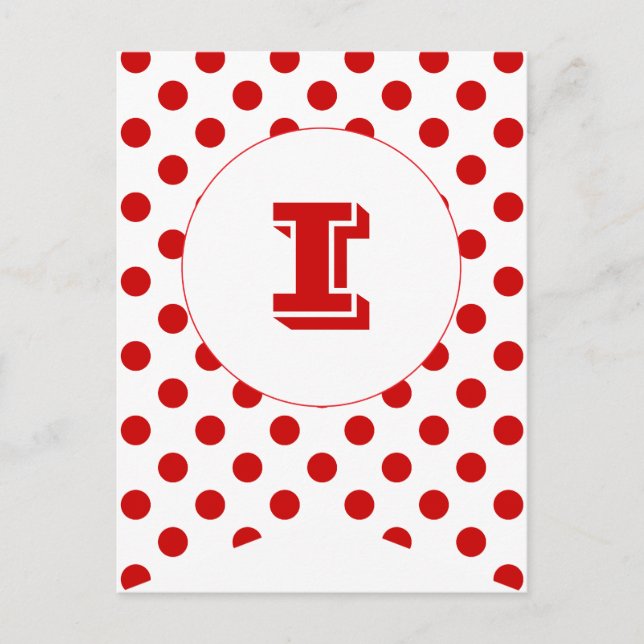 Banderollkort för Carnival Red Party-Flagga Vykort (Framsida)