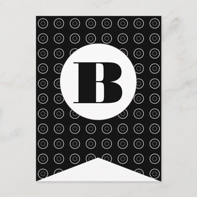 Banderollkort för happy halloween Flagga Vykort (Framsida)