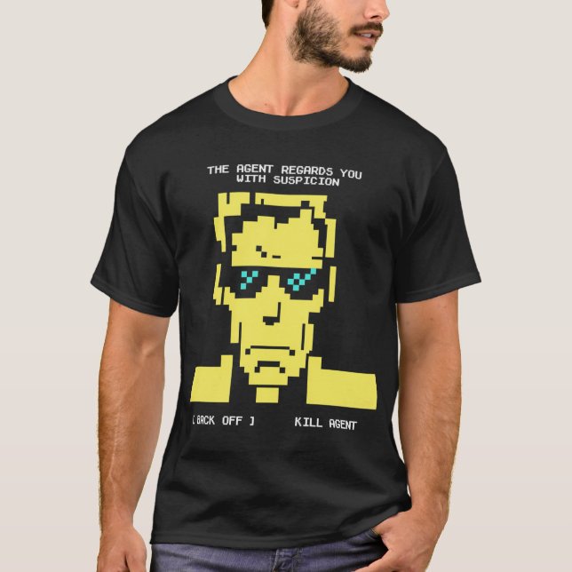 Bandersnatch misstänkt agent t shirt (Framsida)