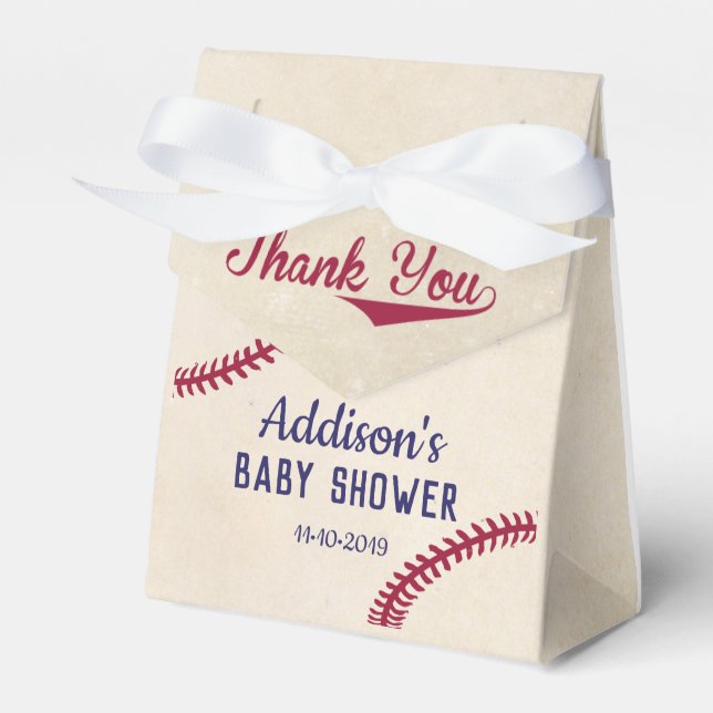Bandet Baseball ThGodkänd Babykläder Favoritbox Presentaskar (Framsidan Sidan)
