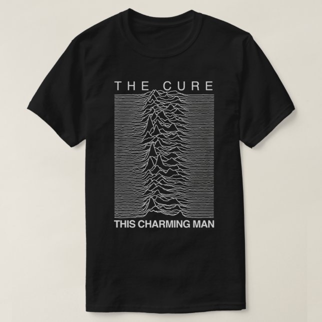 Bandet i sten botar den här charmerande mannen som t shirt (Design framsida)