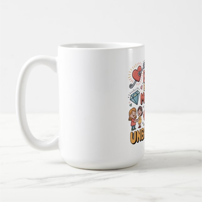 Bandet mellan mor och barn är obrukligt kaffemugg (Vänster)