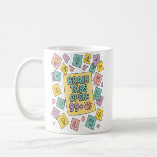 Bandflikar Öppna, praktisk ADHD-design Kaffemugg
