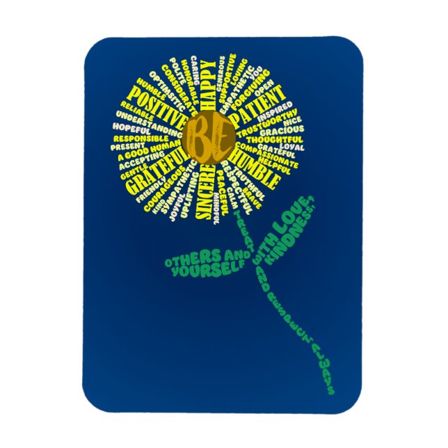 Bandflyghöjden (gult) magnet (Vertikal)