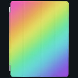 Bandfodral iPad för Bright Rainbow-övertoning iPad Skydd<br><div class="desc">Colorful ipad cover! Designad i den vackra staten Washington,  USA,  av en oberoende-artist.</div>