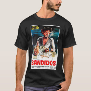 Bandidos 1967 Italienska Filmplakat Spaghetti Väst T Shirt