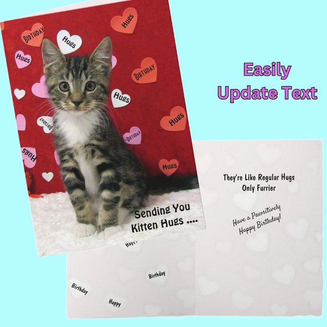 Bandit Cat's Grattis på födelsedagen Card Kort (Skapare uppladdad)