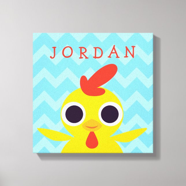 Bandit Chicken Canvastryck (Framsida)