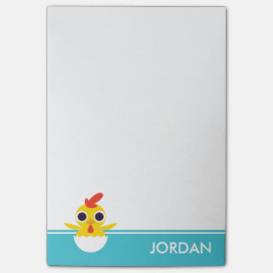 Bandit chicken post-it block