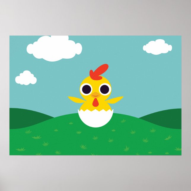 Bandit Chicken Poster (Framsidan)