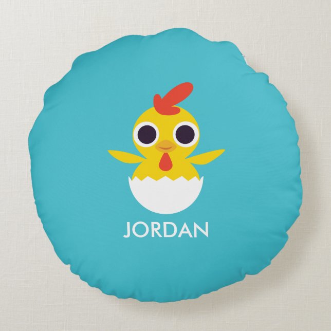 Bandit chicken rund kudde (Baksidan)