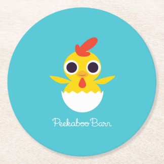 Bandit chicken underlägg papper rund
