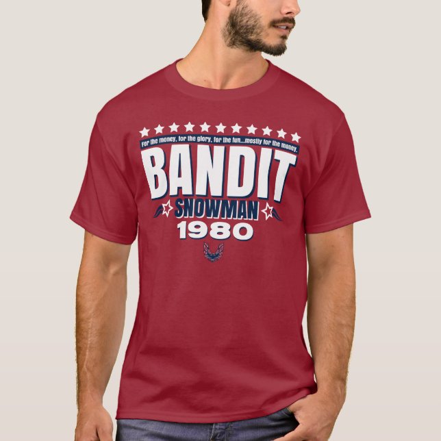 Bandit for President T Shirt (Framsida)