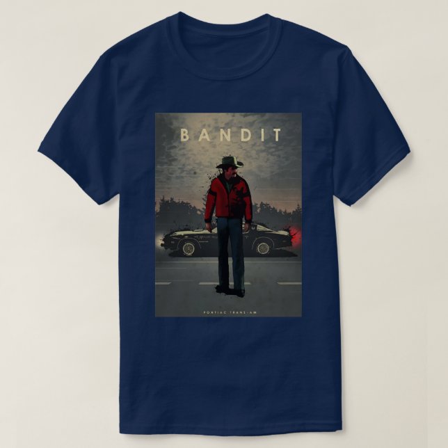 Bandit Pontiac Firebird Trans AM T Shirt (Design framsida)