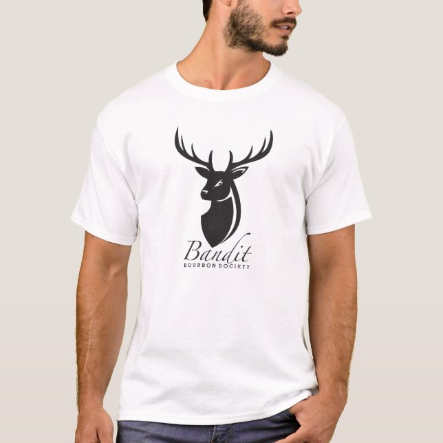Bandit t-shirt - svart logotyp (Framsida)