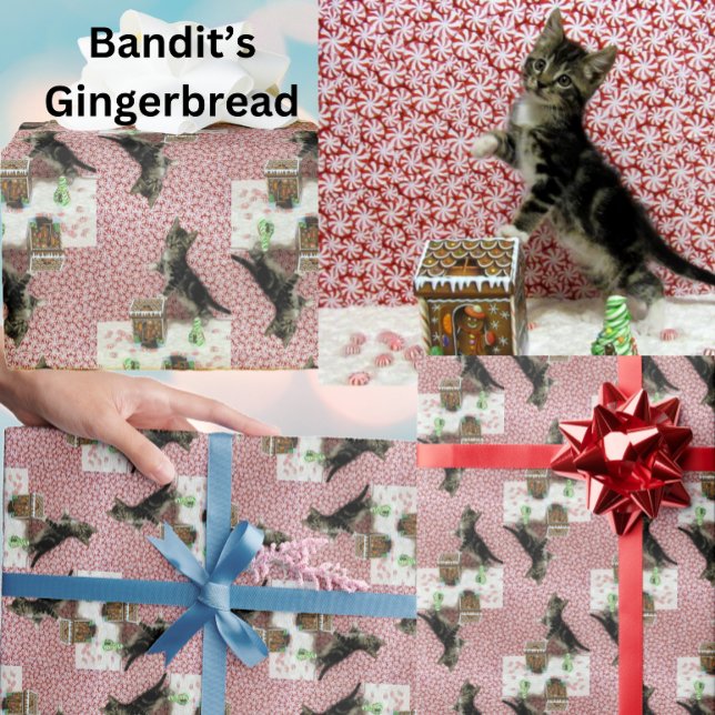 Bandit the Cats's Gingerbröd House Presentpapper (Skapare uppladdad)