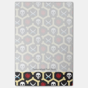 Bandit Theme Mönster Post-it Block