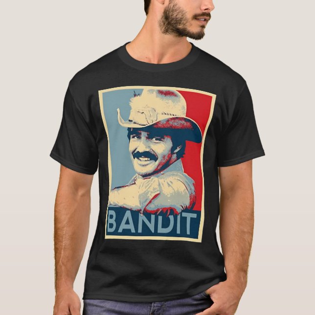 Bandit Vintage Distressed T Shirt (Framsida)