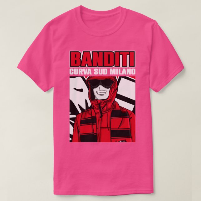 Banditi Curva sud Milano T Shirt (Design framsida)