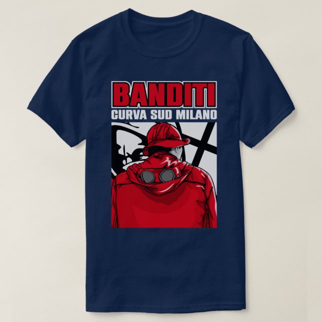 Banditi curva sud t shirt (Design framsida)