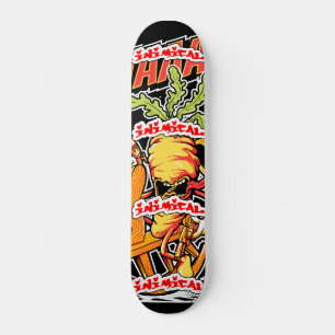 Bandito morot mini skateboard bräda 18,5 cm